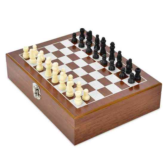 Набір настільних ігор 2 в 1 XQ12095 шахи, доміно Вінниця