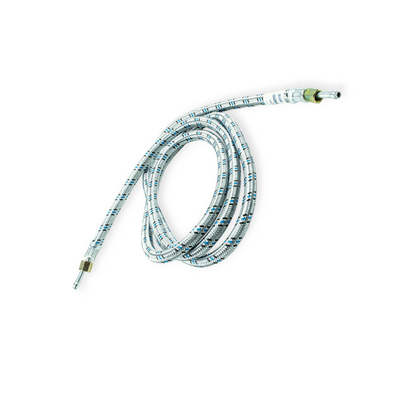 Трубка манометра олії (у метал. оплетці) 2м МТЗ Мукачево - фото 1