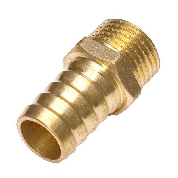 Ніпель 1/2'' зовн-18 латунь (штуцер поливальний) Харків - фото 1