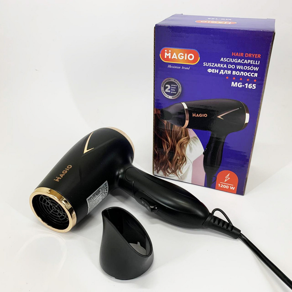 Фен практичний Magio, Жіночий потужний фен для укладання волосся для укладання локонів IR-17 Львів - фото 2