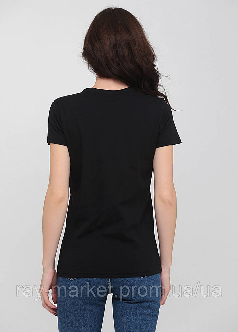 Футболка базова Stedman Classic-T Unisex жіноча приталена чорна (ST2600-BLO) Київ - фото 3