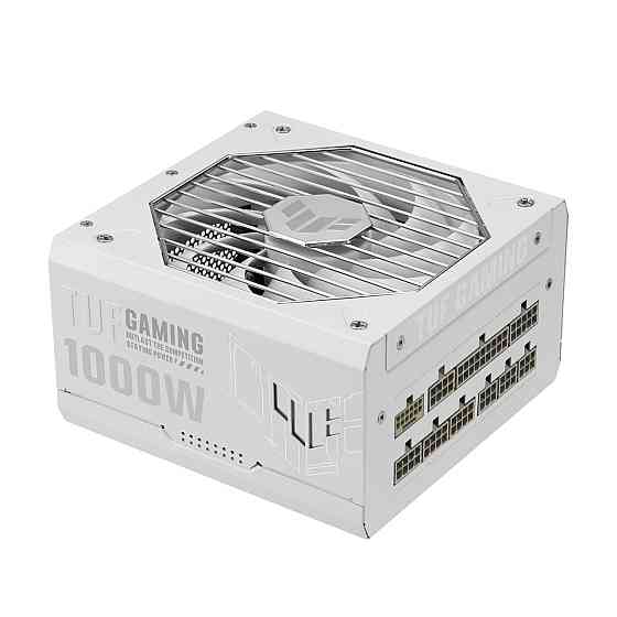 Блок живлення Asus TUF-GAMING-1000G-WHITE PCIE5 1000W Gold (90YE00S5-B0NA00) ( Білий ) Харків