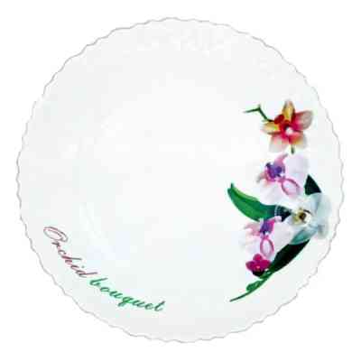 Тарілка Vittora "Букет орхідеї" Wave Dessert 19 см (V-190O) Вінниця