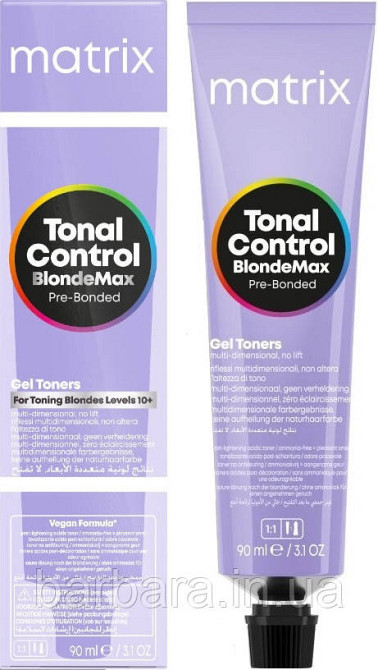 Краска для волос Matrix Tonal Control Blonde Max Pre-Bonded Gel Toner Київ - фото 1