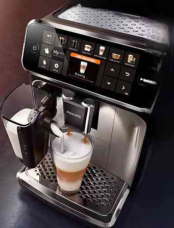 Кавомашина автоматична Philips Latte Go 5400 Series EP5447/90 Київ