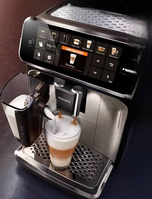 Кавомашина автоматична Philips Latte Go 5400 Series EP5447/90 Київ - фото 1