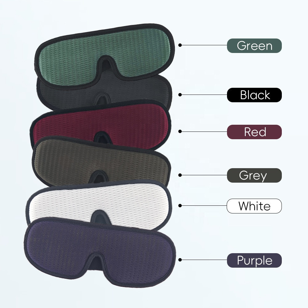 3D м'яка маска для сну, дихаюча, різні кольори Київ - фото 2