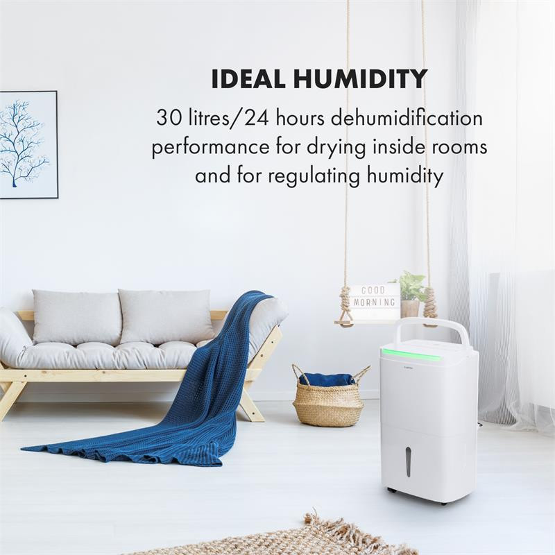 Осушитель DryFy Connect 30 WiFi компрессионный 30л/д 25-30м² белый 30л/24ч (Германия, читать описание) Ровно - изображение 2