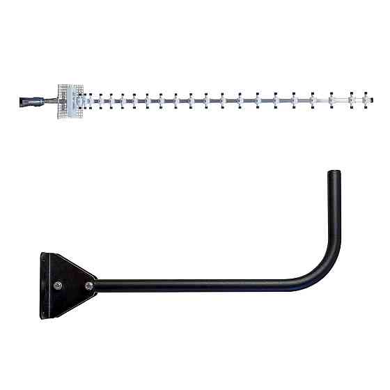 Комплект 4G антенна стрела MARKETNET T1727 мощностью 21 dBi + Кронштейн Г-образный Киев