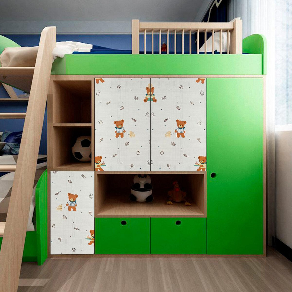 Самоклеющаяся пленка детская 0,45х10м х 0,07мм Мишка SW-00000818 Днепр - изображение 5