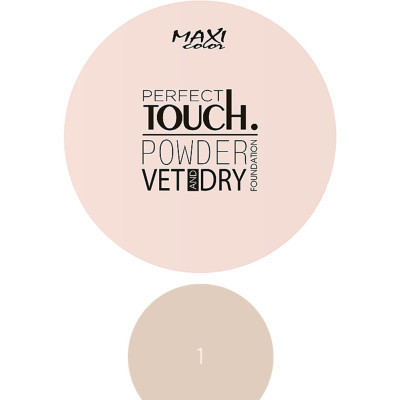 Пудра для обличчя Maxi Color Perfect Touch Matt Powder 01 (4823097121924) Вінниця - фото 1