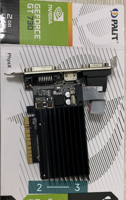Видеокарта: Nvidia GeForce GT730. Киев - изображение 2