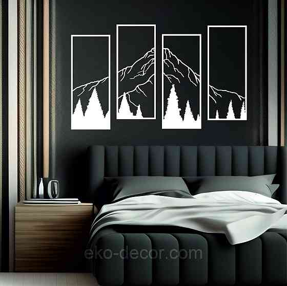 Декоративне настінне Панно «Гори», Декор на стіну Київ