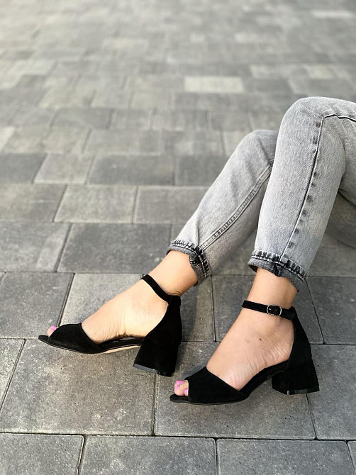 Nivelle Босоніжки жіночі NIVELLE 1468/4015-4053 чорні (літо, замша натуральна) (5011) Коломия - фото 2