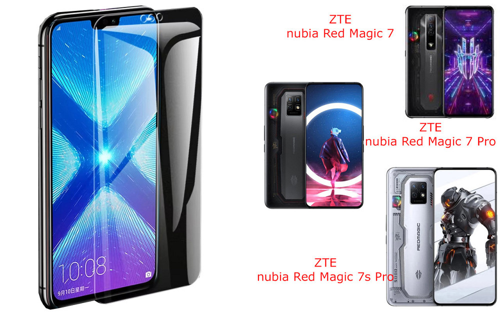 Защитное стекло NeoGlass для ZTE nubia Red Magic 7, 7 Pro, 7s Pro – ультрапрозрачное и устойчивое Киев - изображение 2