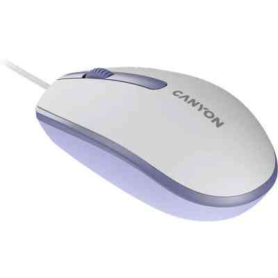 Мишка Canyon M-10 USB White Lavender (CNE-CMS10WL) Вінниця