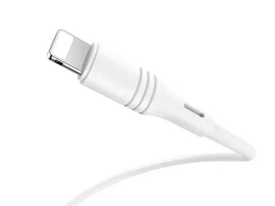Кабель USB - Lightning Borofone BX59 Defender 1м 3А швидка зарядка для iPhone iPad шнур із чіпом захисту Одеса