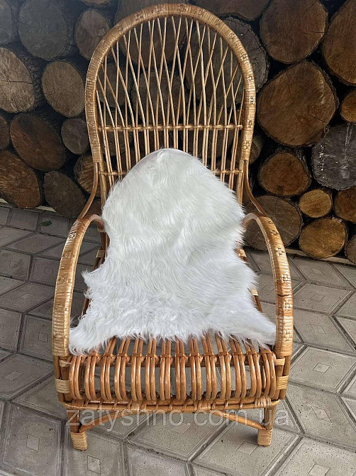 Шезлонк кресло плетеное удобное Киев - изображение 4
