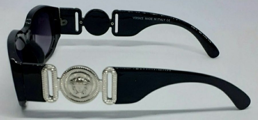 Брендовые хитовые очки унисекс черные градиент с серебристым логотипом. Киев - изображение 6