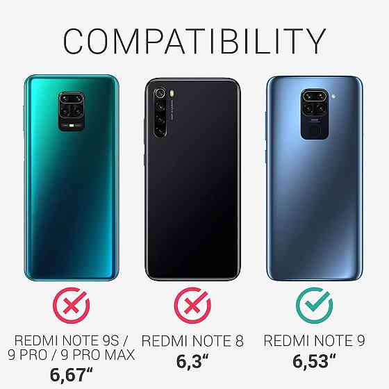 Чехол для Xiaomi Redmi Note 9 мягкий силиконовый TPU темно-серый с точными вырезами 6 дюймов Киев