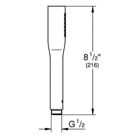 Ручний душ Grohe Euphoria Cosmopolitan Stick 1 режим (22126KF0) ( 24418 ) Харьков