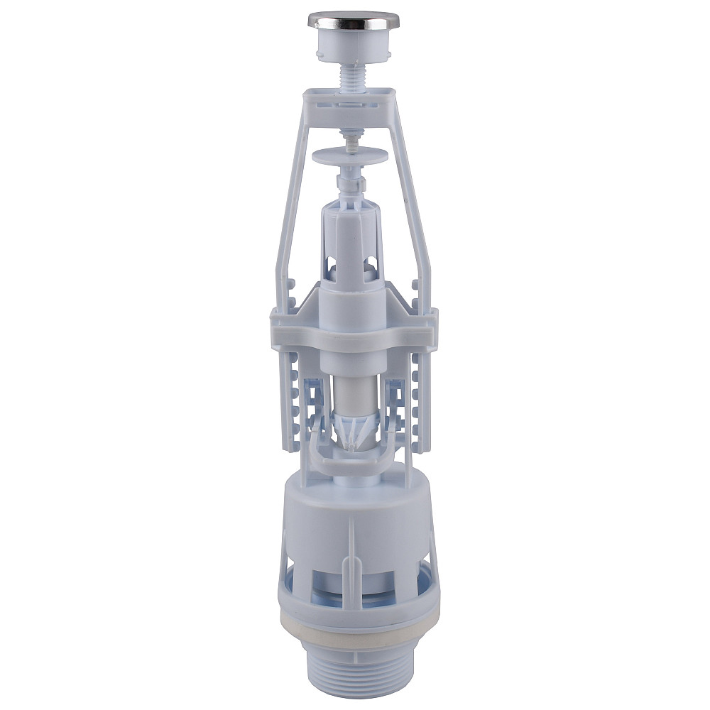 Зливний клапан бачка унітазу OPTIMUM з одним режимом зливу (хромована кнопка) OPTI 0410 Тернополь - изображение 1