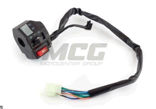 Блок кнопок керма (лівий) скутер Рейс Мукачево - фото 1