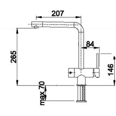 Змішувач Interline Mix new Old white Вінниця
