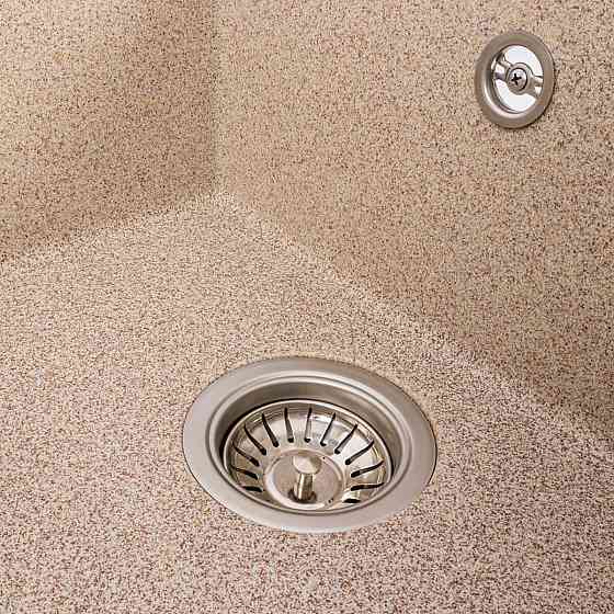 Гранітна мийка VALESO CRIPTA 6550 матова Карамель Коломия