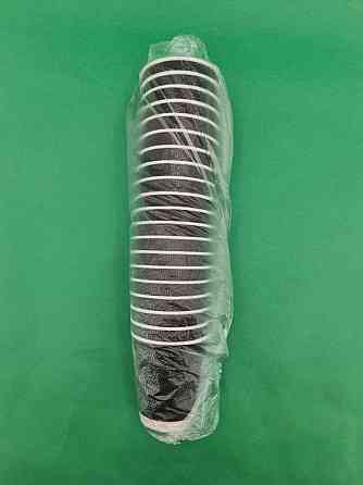 Стакан картонний 2-шаровий чорний 300 мл (8 oz) (20 шт.) Харків