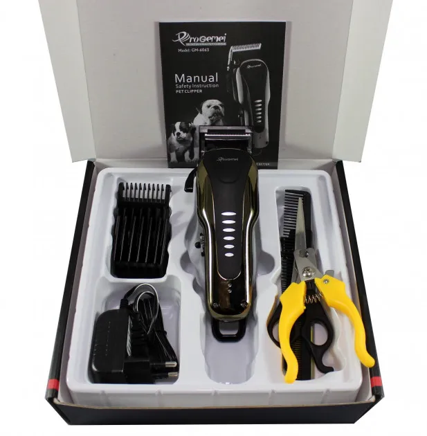 Універсальна машинка для стрижки тварин (собак) Gemei Gm-6063 Київ - фото 4