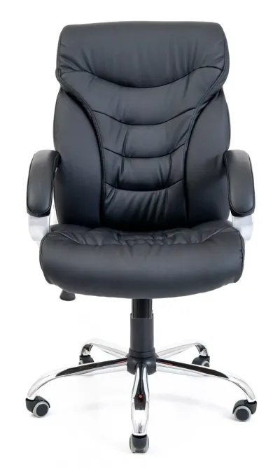 Офісне Крісло Керівника Richman Cagliari Fly 2300 Хром М3 MultiBlock Чорний Київ - фото 2