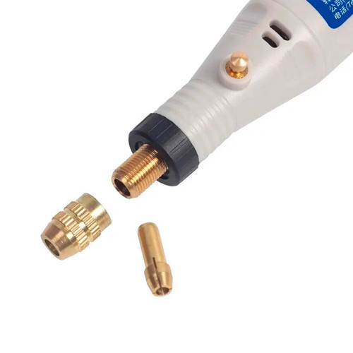 Бормашина гравер HILDA JD5202, 18 В, 5000–18000 об/хв, набір насадок і цанг, компактний корпус Київ - фото 4