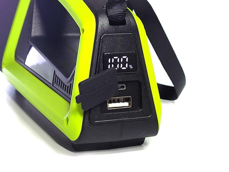 Ліхтар ручний A-T856B із вбудованим акумулятором 2400 mAh + USB Харків - фото 3