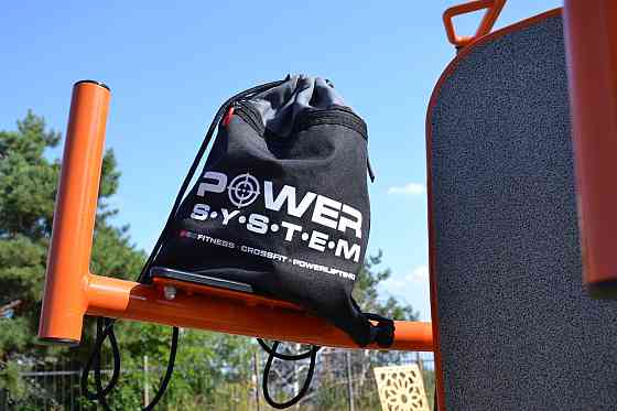 Рюкзак спортивний Power System PS-7011 Gym Sack Alpha Blak/Grey Кам'янське