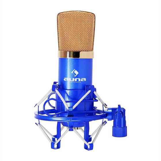 CM001BG Набір мікрофонів Конденсаторний мікрофон V3 Кронштейн мікрофона синій (Німеччина, читати опис) Рівне