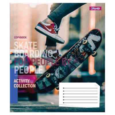 Тетрадь 1 вересня Skateboarding А5 24 листов клетка (768173) Винница