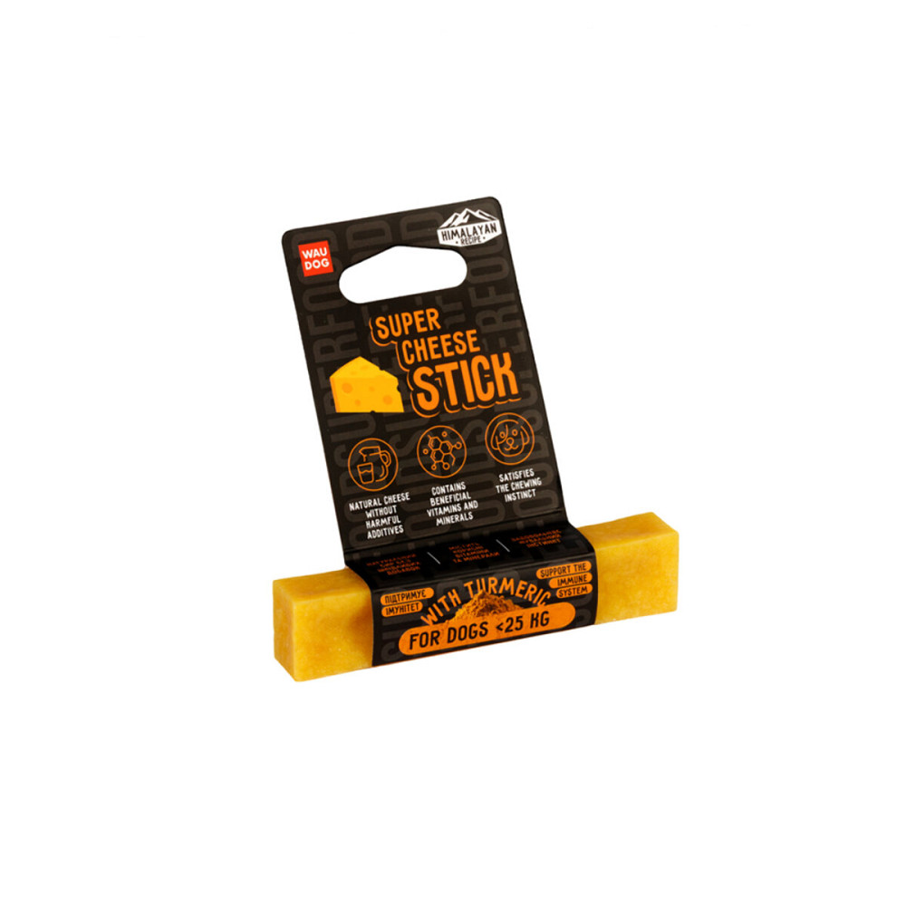 Лакомство для собак WAUDOG Superfood Сырная палочка с куркумой, S, 35 г Киев - изображение 2