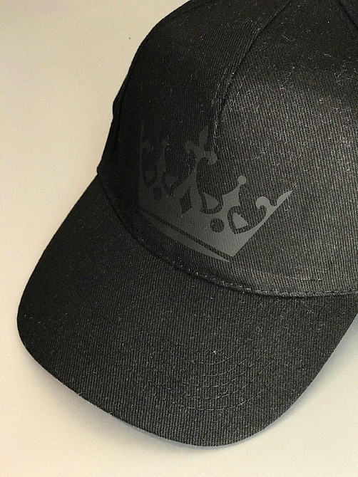 Чорна Кепка/Бейсболка з написом — КОРОНА Чернівці - фото 2