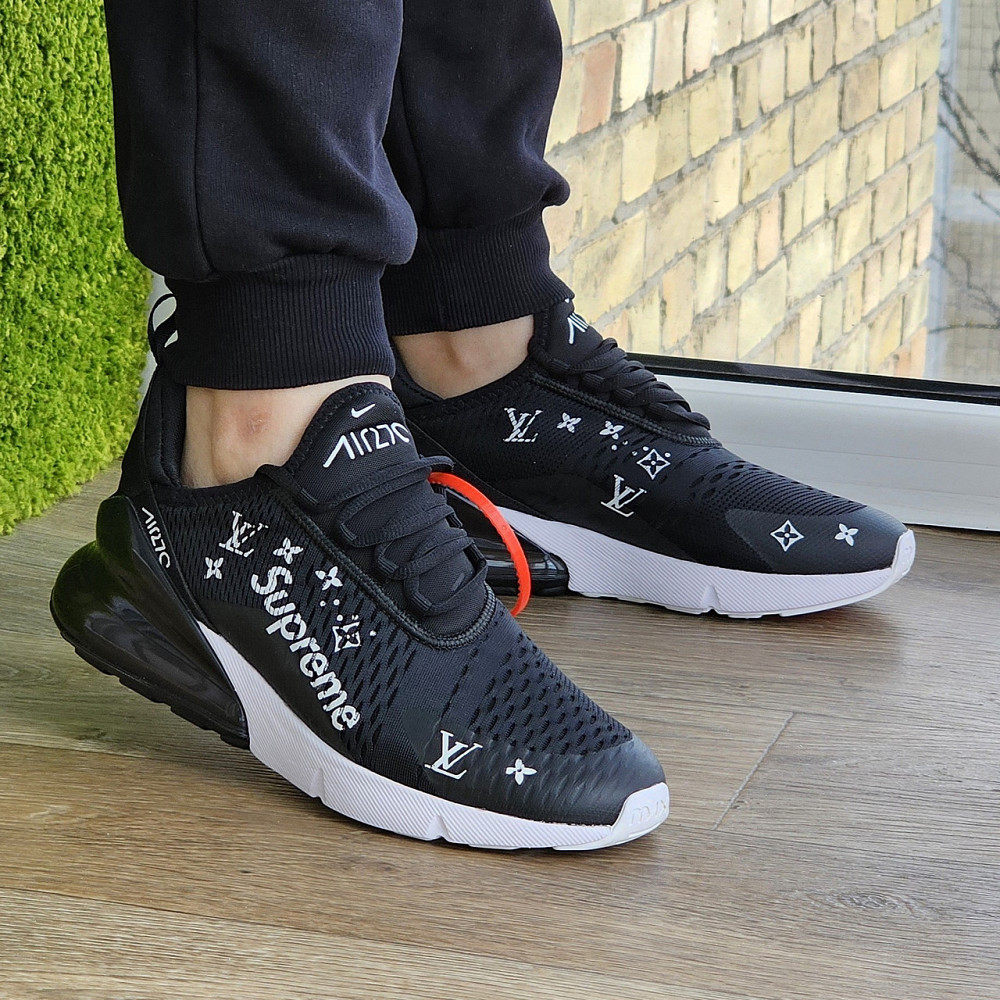 Кросівки Nike 270 Чоловічі Чорні Найк з Амортизацією Тканинні Літні Сіточка (розміри: 41,42,43,44,45) — 001 Дніпро - фото 7