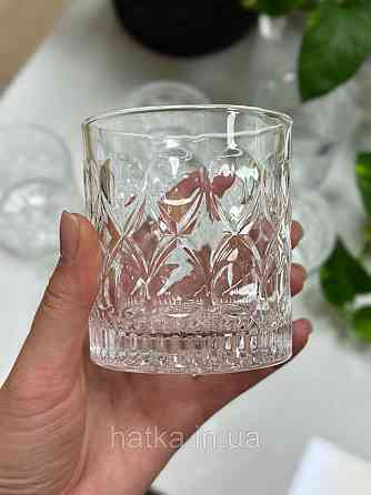 Набір склянок OLens "Орієнт" 270 мл 6 шт. низький прозорий для дому та ресторанів 102-692 Київ