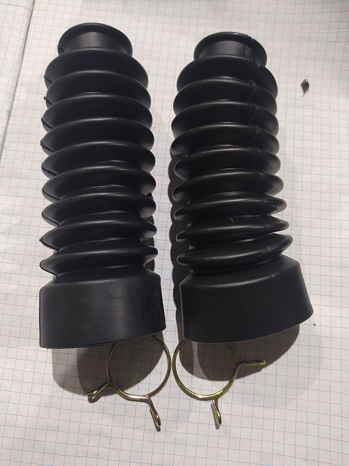 Гофри передньої вилки (пара) Zongshen, Lifan 125/150 JING Київ - фото 1