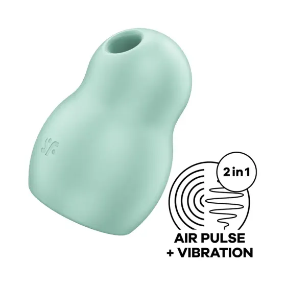 Вакуумний стимулятор з вібрацією Satisfyer Pro To Go 1 Mint Львів
