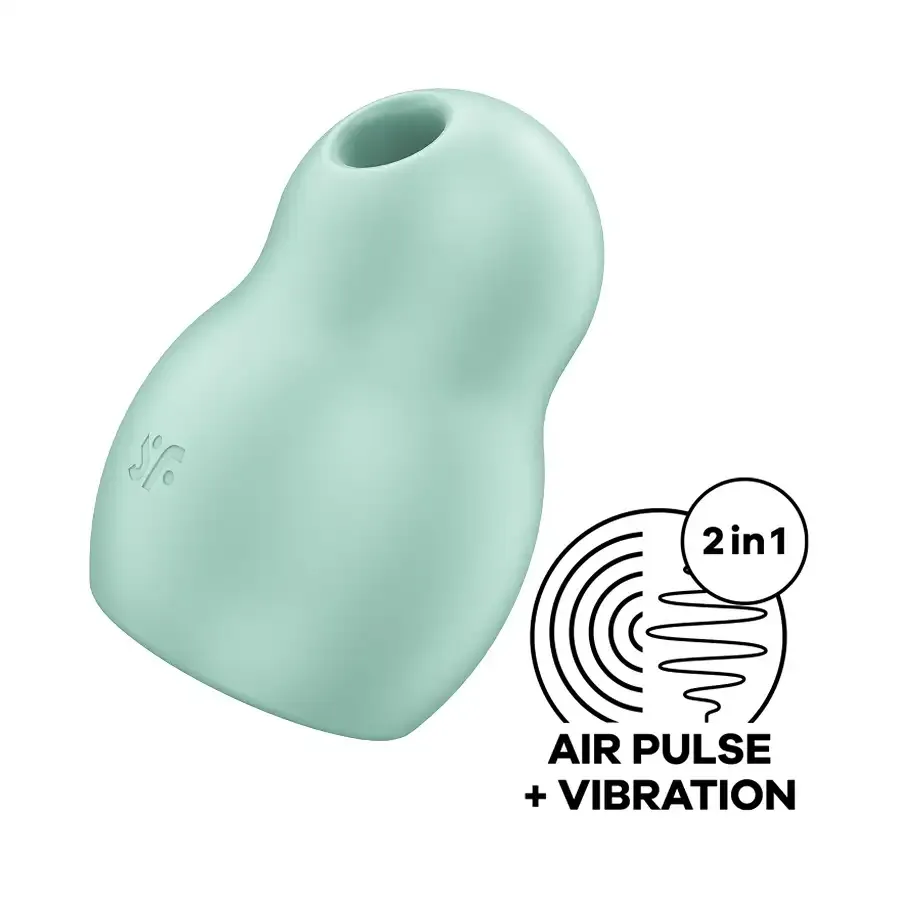 Вакуумний стимулятор з вібрацією Satisfyer Pro To Go 1 Mint Львів - фото 1