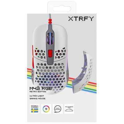 Мишка Xtrfy M42 RGB Retro (XG-M42-RGB-RETRO) Вінниця - фото 5