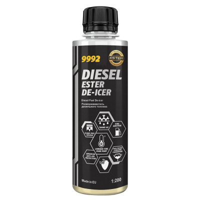 Присадка автомобильная Mannol 9992 Diesel Ester De-Icer 0.25 л (MN9992-025PET) Винница - изображение 1