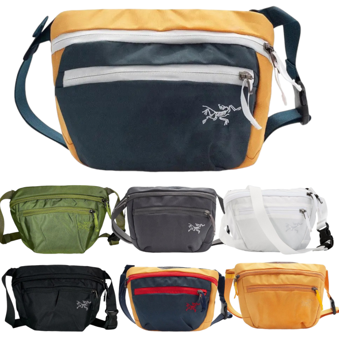 Сумка через плече Arcteryx MANTIS 2 жовтий/синій/білий Запоріжжя - фото 1