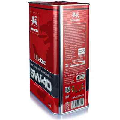 Моторна олива Wolver Ultratec 5W-40 4л (4260360940811) Вінниця