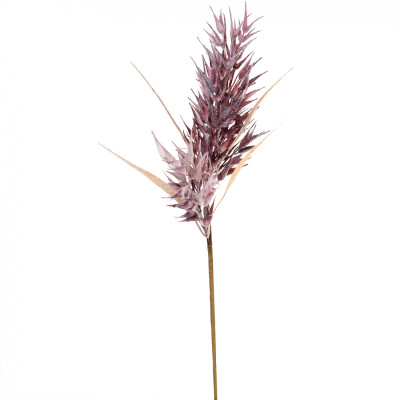 Декоративная ветвь YES! Fun Цветок кактуса Лиловый Заснеженный 84 см (974807) Винница - изображение 1