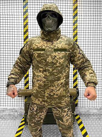 Куртка зимова чоловіча піксель бушлат XXXXL Київ - фото 2